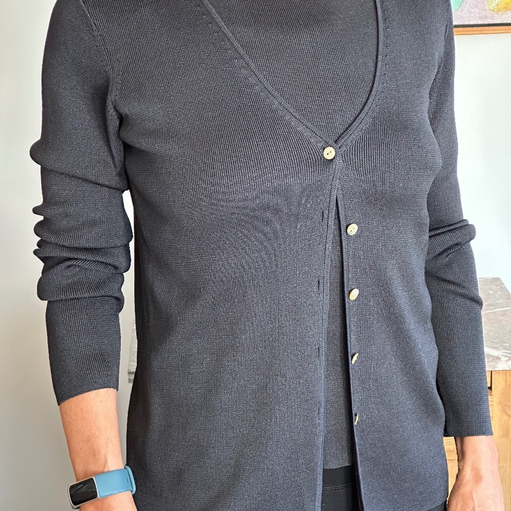 Sake Sweater and Shell Set in Silk.